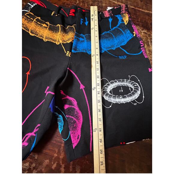 MSFTSrep Black & Pattern Antigravity Men's Shorts (see measurements for size) - Picture 5 of 7